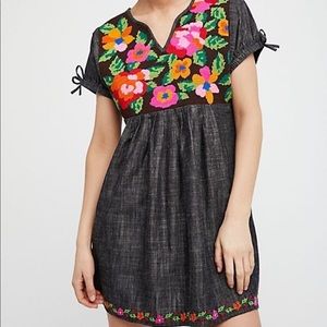 Free People Embroidered Dress